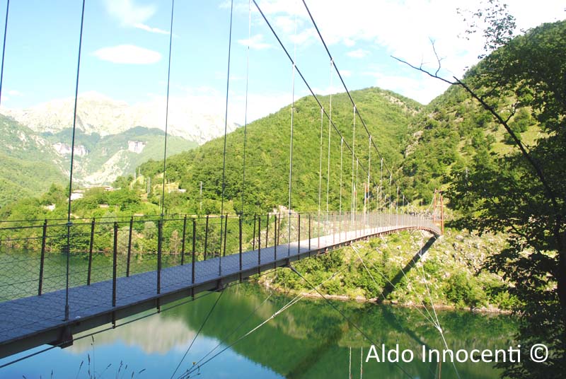 PONTE TIBETANO DEL LAGO DI VAGLI: PONTE 5' IMMAGINE